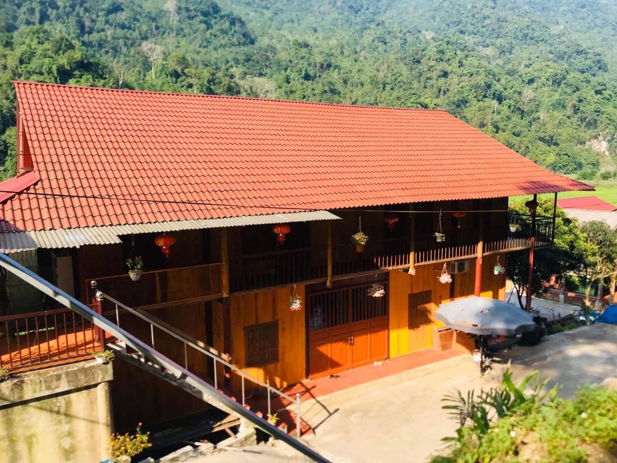 Tran Thuc Homestay-Ba Be Eksteriør billede